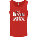 The Beagles Funny Dog Parody Mens Vest Tank Top Red