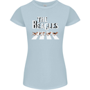 The Beagles Funny Dog Parody Womens Petite Cut T-Shirt Light Blue