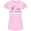 The Beagles Funny Dog Parody Womens Petite Cut T-Shirt Light Pink