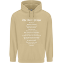 The Beer Prayer Funny Alcohol Mens 80% Cotton Hoodie Sand