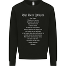 The Beer Prayer Funny Alcohol Mens Sweatshirt Jumper Black