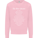 The Beer Prayer Funny Alcohol Mens Sweatshirt Jumper Light Pink