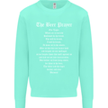 The Beer Prayer Funny Alcohol Mens Sweatshirt Jumper Peppermint