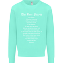 The Beer Prayer Funny Alcohol Mens Sweatshirt Jumper Peppermint