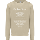 The Beer Prayer Funny Alcohol Mens Sweatshirt Jumper Sand