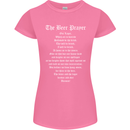 The Beer Prayer Funny Alcohol Womens Petite Cut T-Shirt Azalea