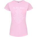 The Beer Prayer Funny Alcohol Womens Petite Cut T-Shirt Light Pink
