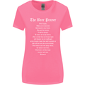 The Beer Prayer Funny Alcohol Womens Wider Cut T-Shirt Azalea