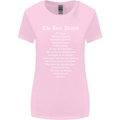 The Beer Prayer Funny Alcohol Womens Wider Cut T-Shirt Light Pink