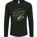 The Best Country Music Vintage American Mens Long Sleeve T-Shirt Black