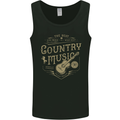 The Best Country Music Vintage American Mens Vest Tank Top Black