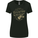 The Best Country Music Vintage American Womens Wider Cut T-Shirt Black