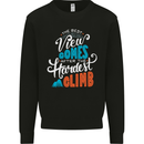 The Best Views Come From the Hardest Climb Kids Sweatshirt Jumper Black
