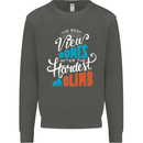 The Best Views Come From the Hardest Climb Kids Sweatshirt Jumper Storm Grey