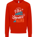 The Best Views Come From the Hardest Climb Mens Sweatshirt Jumper Bright Red