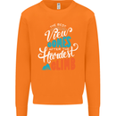 The Best Views Come From the Hardest Climb Mens Sweatshirt Jumper Orange