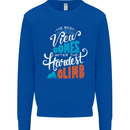 The Best Views Come From the Hardest Climb Mens Sweatshirt Jumper Royal Blue