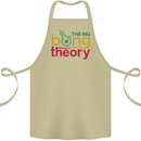 The Big Bong Theory Funny Weed Cannabis Cotton Apron 100% Organic Khaki