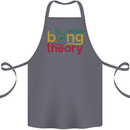 The Big Bong Theory Funny Weed Cannabis Cotton Apron 100% Organic Steel
