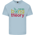The Big Bong Theory Funny Weed Cannabis Kids T-Shirt Childrens Light Blue