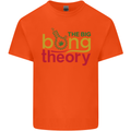 The Big Bong Theory Funny Weed Cannabis Kids T-Shirt Childrens Orange
