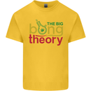 The Big Bong Theory Funny Weed Cannabis Kids T-Shirt Childrens Yellow