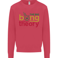 The Big Bong Theory Funny Weed Cannabis Mens Sweatshirt Jumper Heliconia