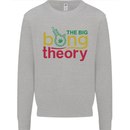 The Big Bong Theory Funny Weed Cannabis Mens Sweatshirt Jumper Sports Grey