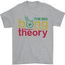The Big Bong Theory Funny Weed Cannabis Mens T-Shirt Cotton Gildan Sports Grey