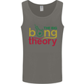 The Big Bong Theory Funny Weed Cannabis Mens Vest Tank Top Charcoal