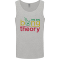 The Big Bong Theory Funny Weed Cannabis Mens Vest Tank Top Sports Grey