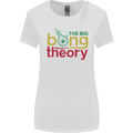 The Big Bong Theory Funny Weed Cannabis Womens Wider Cut T-Shirt White