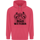 The Bird Watcher Watching Funny Childrens Kids Hoodie Heliconia