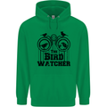 The Bird Watcher Watching Funny Childrens Kids Hoodie Irish Green