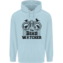 The Bird Watcher Watching Funny Childrens Kids Hoodie Light Blue