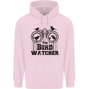 The Bird Watcher Watching Funny Childrens Kids Hoodie Light Pink