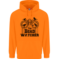 The Bird Watcher Watching Funny Childrens Kids Hoodie Orange