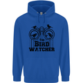 The Bird Watcher Watching Funny Childrens Kids Hoodie Royal Blue