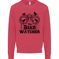 The Bird Watcher Watching Funny Kids Sweatshirt Jumper Heliconia