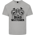 The Bird Watcher Watching Funny Mens Cotton T-Shirt Tee Top Sports Grey