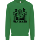 The Bird Watcher Watching Funny Mens Sweatshirt Jumper Irish Green