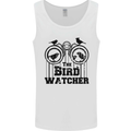 The Bird Watcher Watching Funny Mens Vest Tank Top White