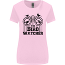 The Bird Watcher Watching Funny Womens Wider Cut T-Shirt Light Pink
