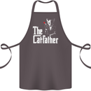 The Cat Father Parody Kitten Lover Animal Cotton Apron 100% Organic Dark Grey