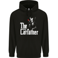 The Cat Father Parody Kitten Lover Animal Mens 80% Cotton Hoodie Black
