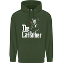 The Cat Father Parody Kitten Lover Animal Mens 80% Cotton Hoodie Forest Green