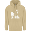 The Cat Father Parody Kitten Lover Animal Mens 80% Cotton Hoodie Sand