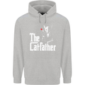 The Cat Father Parody Kitten Lover Animal Mens 80% Cotton Hoodie White