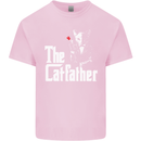 The Cat Father Parody Kitten Lover Animal Mens Cotton T-Shirt Tee Top Light Pink