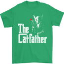 The Cat Father Parody Kitten Lover Animal Mens T-Shirt Cotton Gildan Irish Green